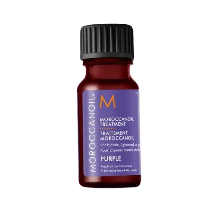 MOROCCANOIL Traitement Huile Violet – Soin nourrissant & anti-reflets jaunes