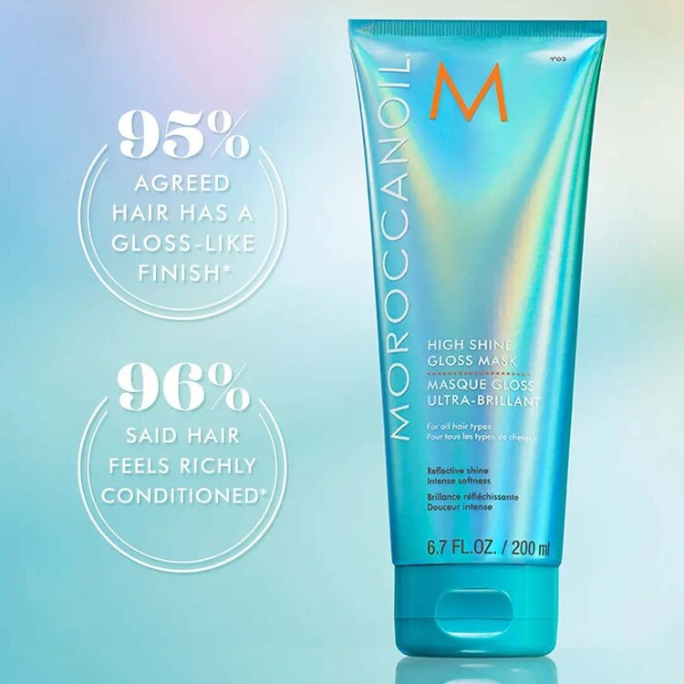 MOROCCANOIL High Shine Gloss Mask – High-shine smoothing treatment