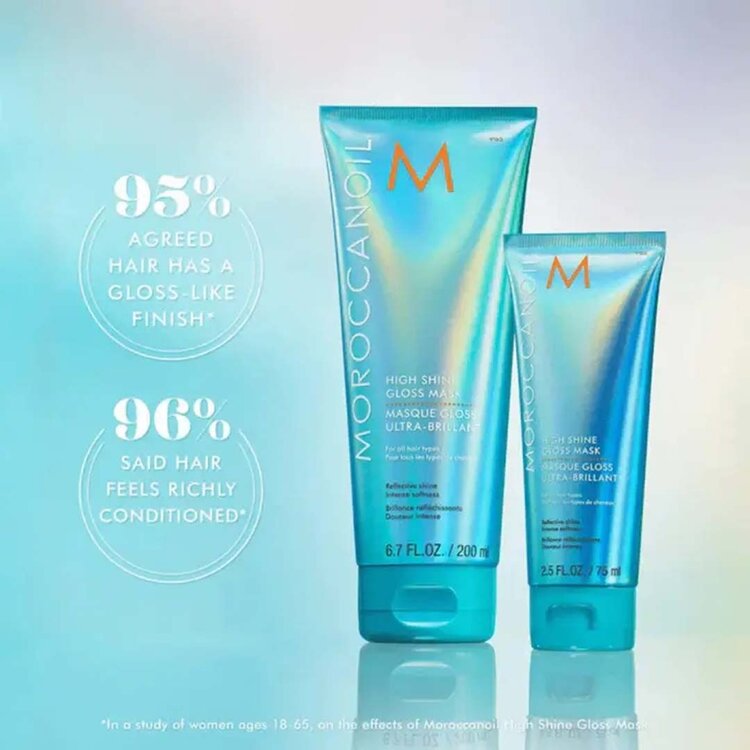 MOROCCANOIL High Shine Gloss Mask – High-shine smoothing treatment