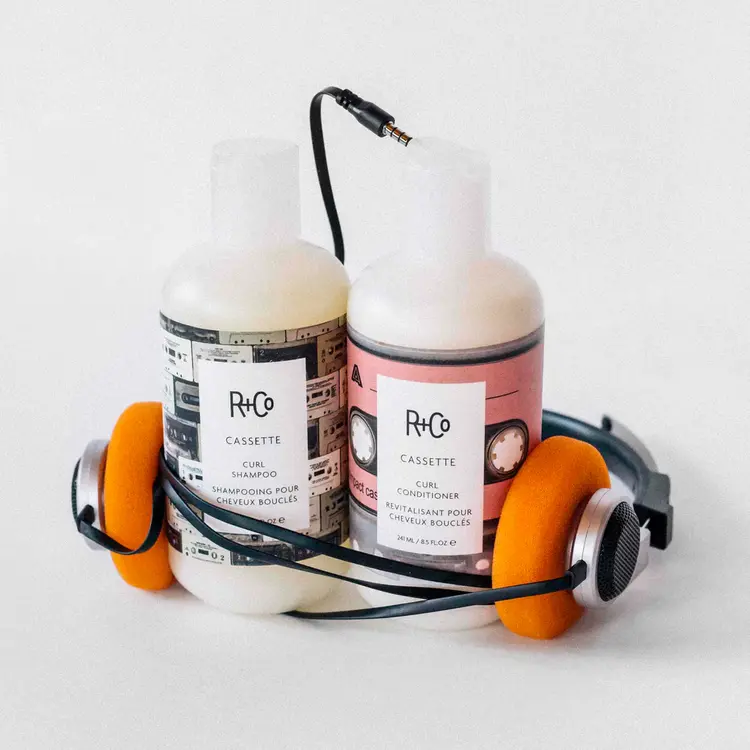 R+Co R+Co - CASSETTE | Shampooing pour Cheveux Bouclés + Complexe à Base d'Huile de Graines Riche / Curl Defining Shampoo + Superseed Oil Complex