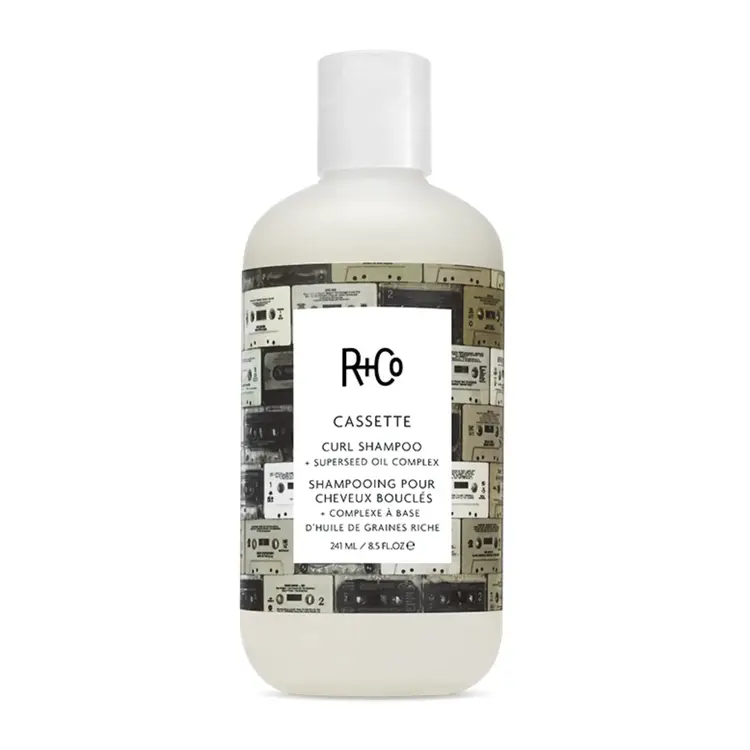 R+Co R+Co - CASSETTE | Shampooing pour Cheveux Bouclés + Complexe à Base d'Huile de Graines Riche / Curl Defining Shampoo + Superseed Oil Complex