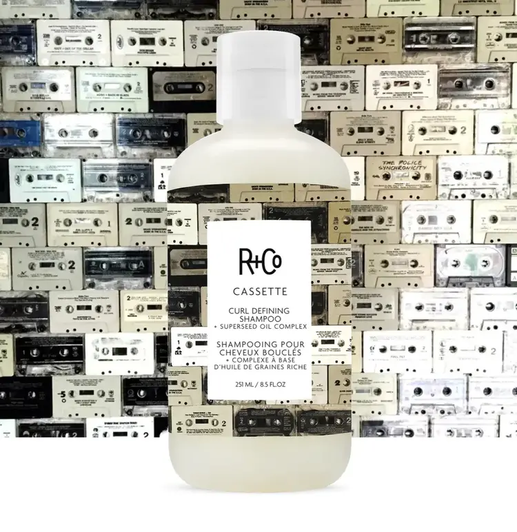 R+Co R+Co - CASSETTE | Shampooing pour Cheveux Bouclés + Complexe à Base d'Huile de Graines Riche / Curl Defining Shampoo + Superseed Oil Complex