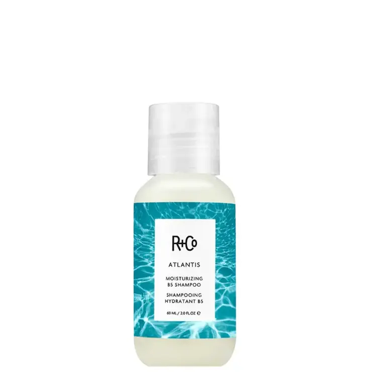 R+Co Atlantis | Shampooing Hydratant B5 - Shampooing hydratant qui nettoie en douceur et aide à redonner souplesse et douceur aux cheveux secs