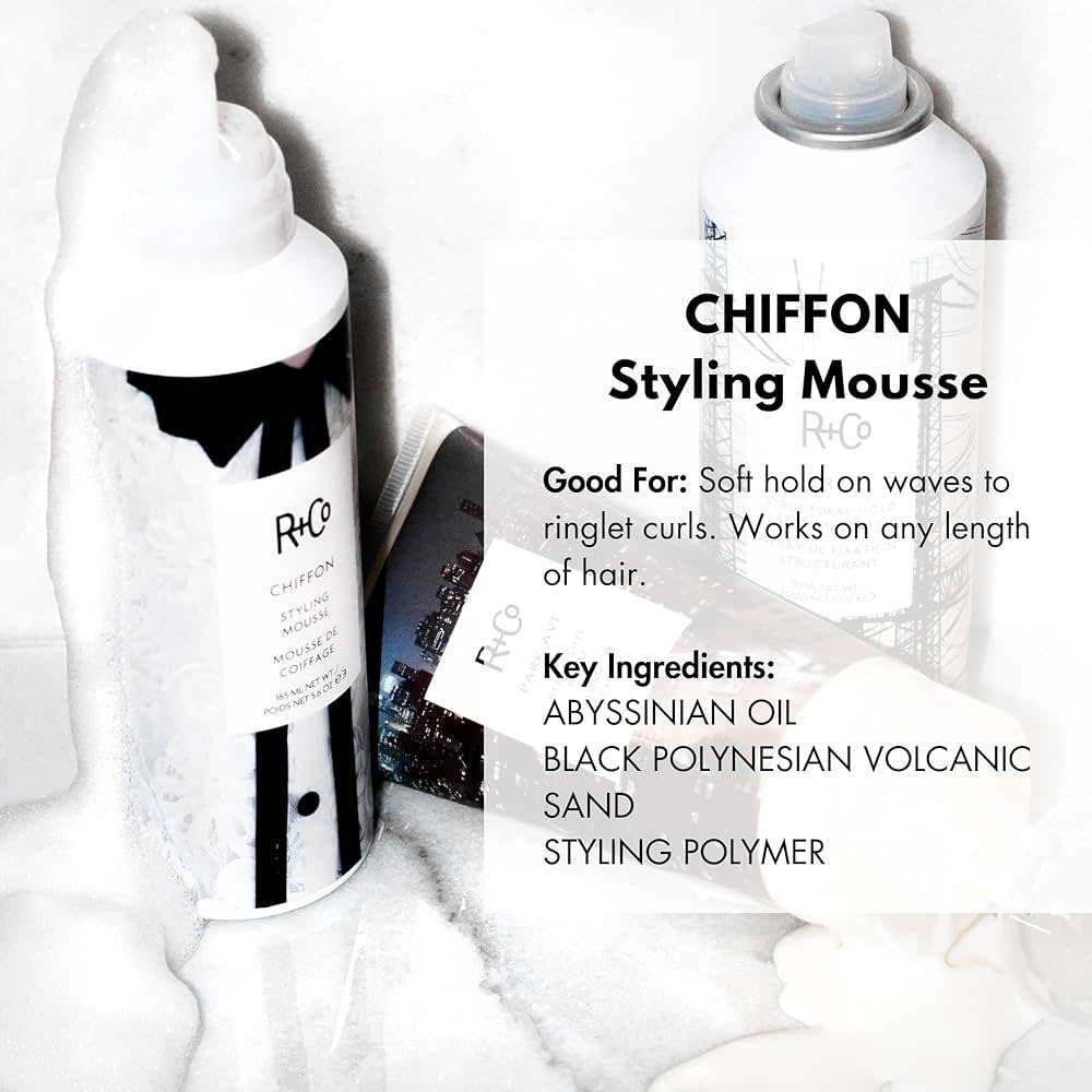 R+Co - CHIFFON | Mousse de coiffage / Styling Mousse (165ml/5.6oz)