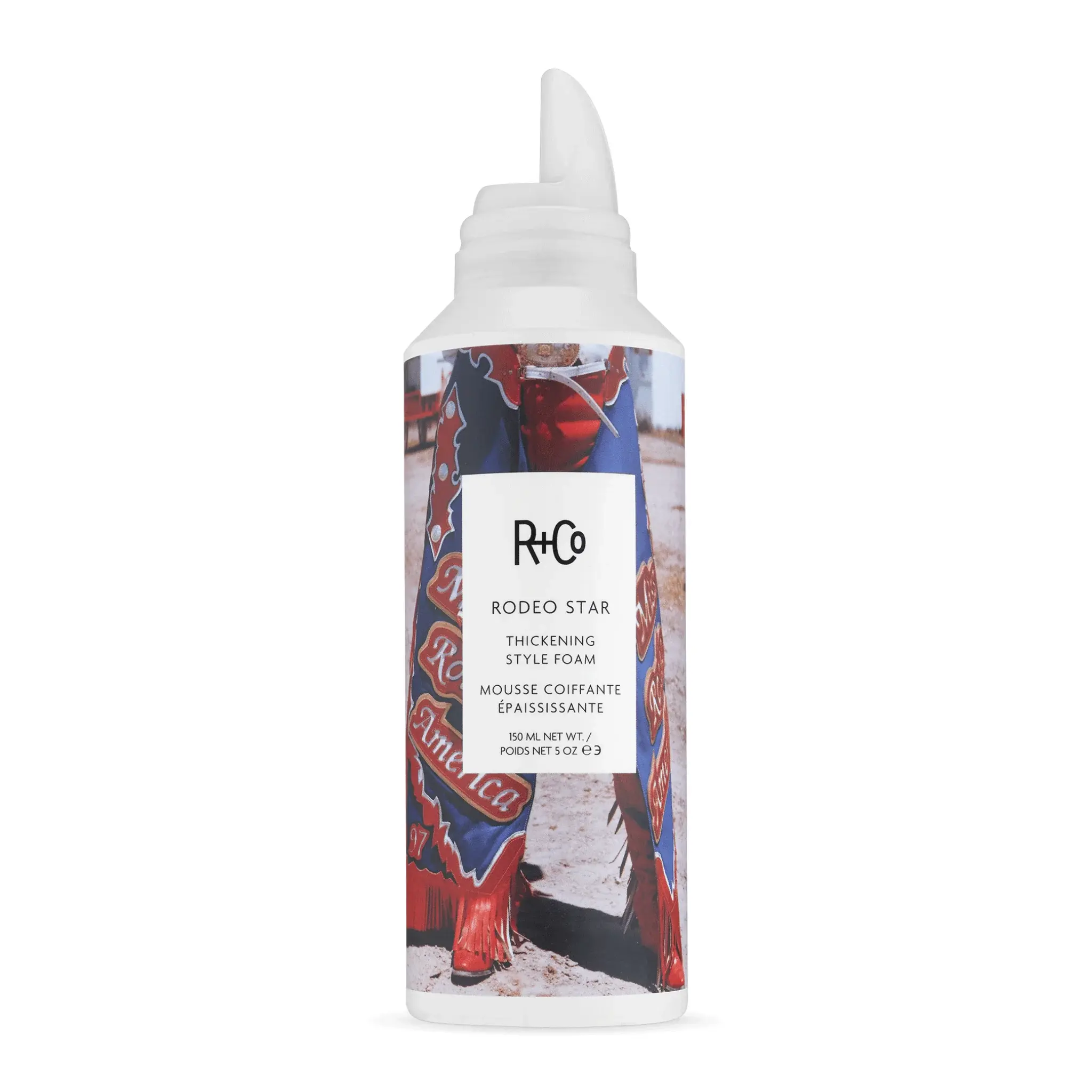 R+Co - RODEO STAR . Mousse Coiffante Épaississante / Thickening Style Foam (150ml/5oz)
