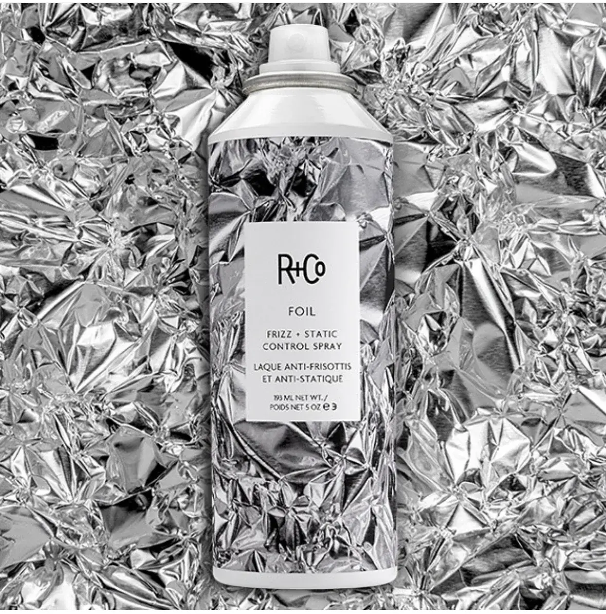 R+Co - FOIL . Laque Anti-Frisottis et Anti-Statique / Frizz + Static Control Spray (180ml/5oz)