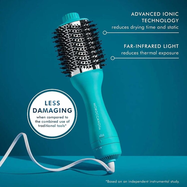 MOROCCANOIL 4-in-1 Blow-Dryer Brush – Dryer, smoother, volumizer & styler