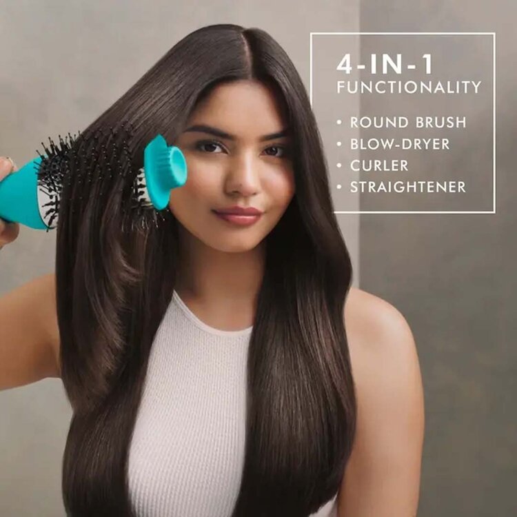 MOROCCANOIL 4-in-1 Blow-Dryer Brush – Dryer, smoother, volumizer & styler
