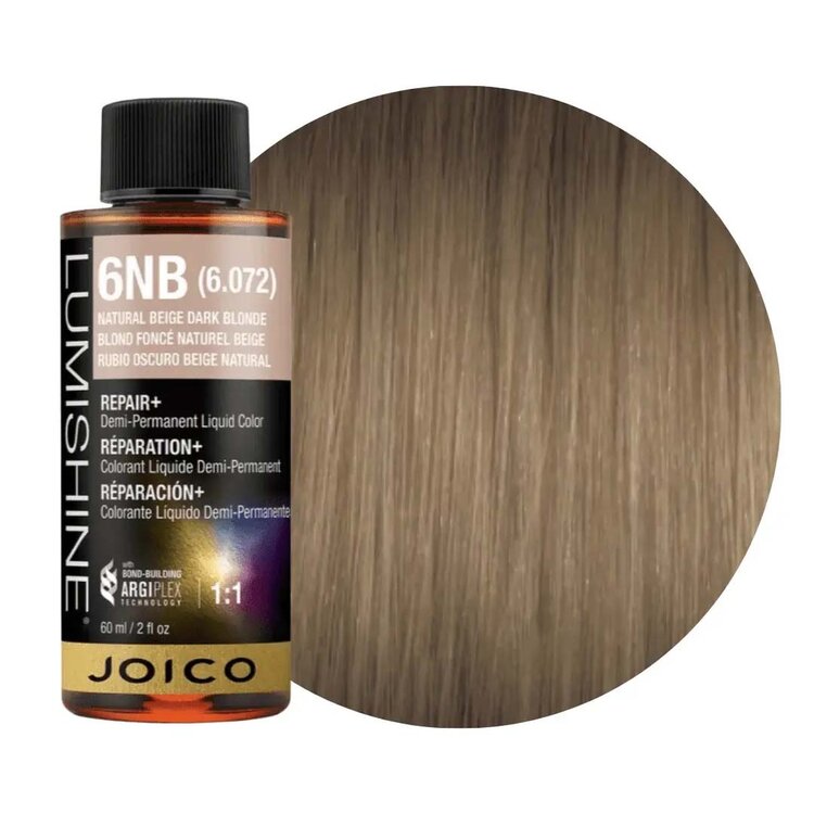 JOICO Lumishine | Demi-Permanent Liquid Color (60ml/2oz) – Professional tone-on-tone liquid color
