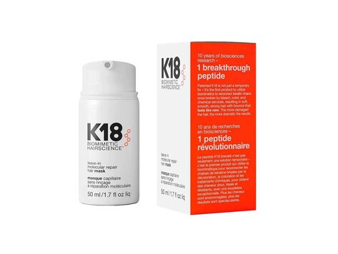 K18 Biomimetic Hairscience Masque Capillaire Réparation Moléculaire Sans Rinçage