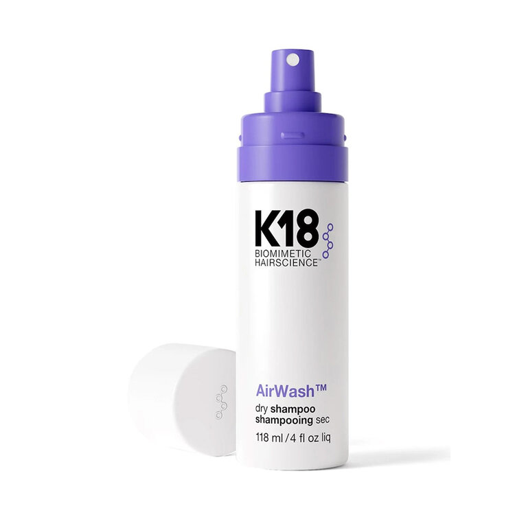 K18 Biomimetic Hairscience AirWash | Dry Shampoo – Lightweight waterless root refresher