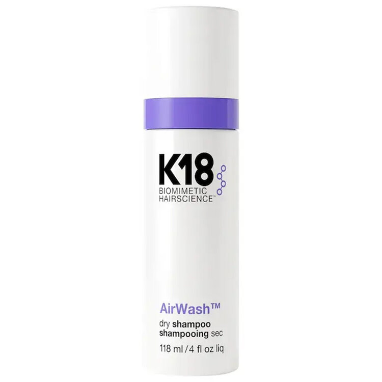 K18 Biomimetic Hairscience AirWash | Shampooing Sec – Nettoyant léger sans eau pour rafraîchir les racines