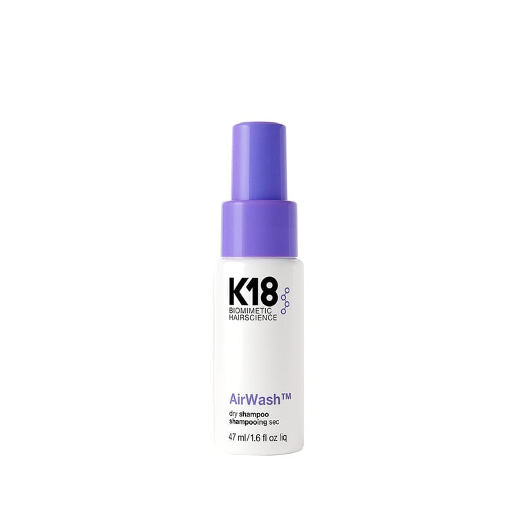 K18 Biomimetic Hairscience AirWash | Shampooing Sec – Nettoyant léger sans eau pour rafraîchir les racines