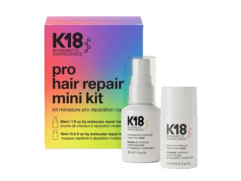 K18 Biomimetic Hairscience Pro Hair Repair Mini Kit | Discovery Set 2025