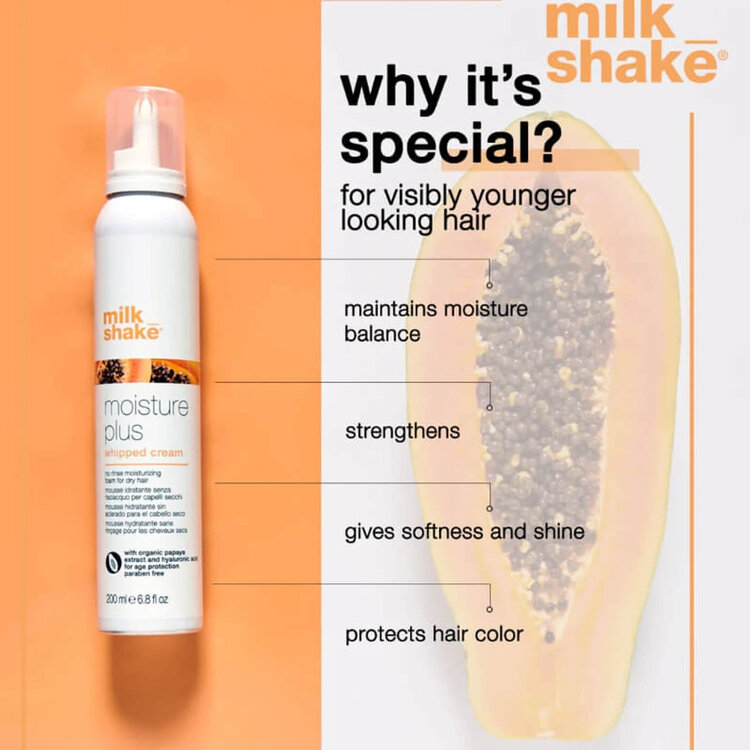 MILK_SHAKE Moisture & More | Whipped Cream – Mousse hydratante et protectrice sans rinçage