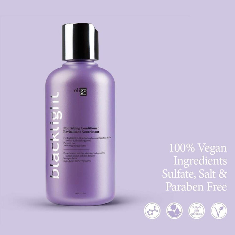 OLIGO Blacklight | Nourishing Conditioner – Gentle care for blonde and highlighted hair