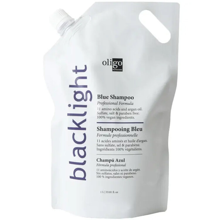 OLIGO Blacklight | Blue Shampoo  – Blue toning shampoo for brassy tones
