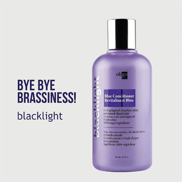 OLIGO Blacklight | Blue Conditioner – Blue toning conditioner for brassy tones