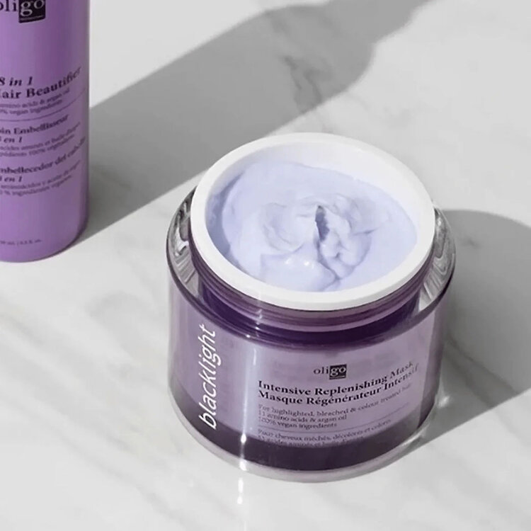 OLIGO Blacklight | Masque Régénérateur Intensif – Soin réparateur profond pour cheveux sensibilisés