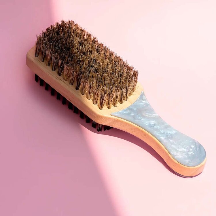 PIXIE WOO Double Sleek Back | Double-Side Brush – Double-sided brush for sleek styles and edges