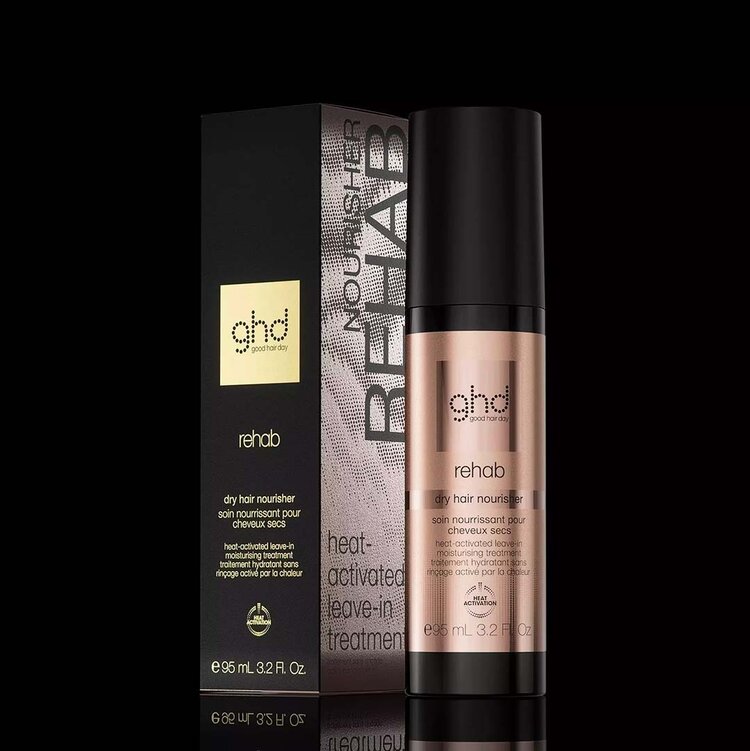 GHD Good Hair Day Rehab | Soin Nourrissant Cheveux Secs (95 ml / 3.2 oz) - Nutrition & Douceur