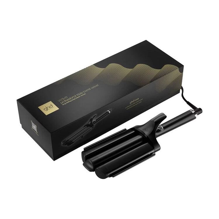 GHD Good Hair Day Wave | Triple Barrel Waver (1.25") - Long-Lasting Waves & Beachy Texture