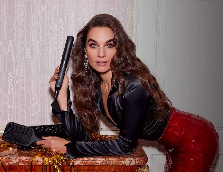 GHD Good Hair Day Platinum + | Coffret Cadeau Fer Plat Intelligent (1 Po) - Édition Limitée 2025