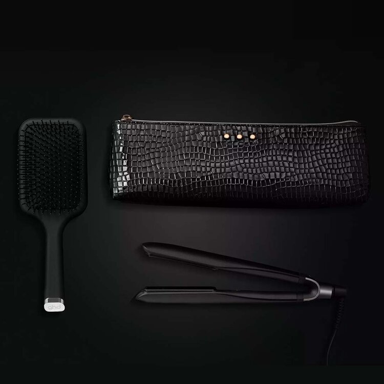 GHD Good Hair Day Platinum + | Coffret Cadeau Fer Plat Intelligent (1 Po) - Édition Limitée 2025
