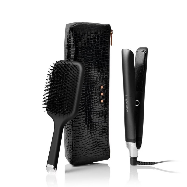 GHD Good Hair Day Platinum + | Smart Styler Gift Set (1") - 2025 Limited Edition