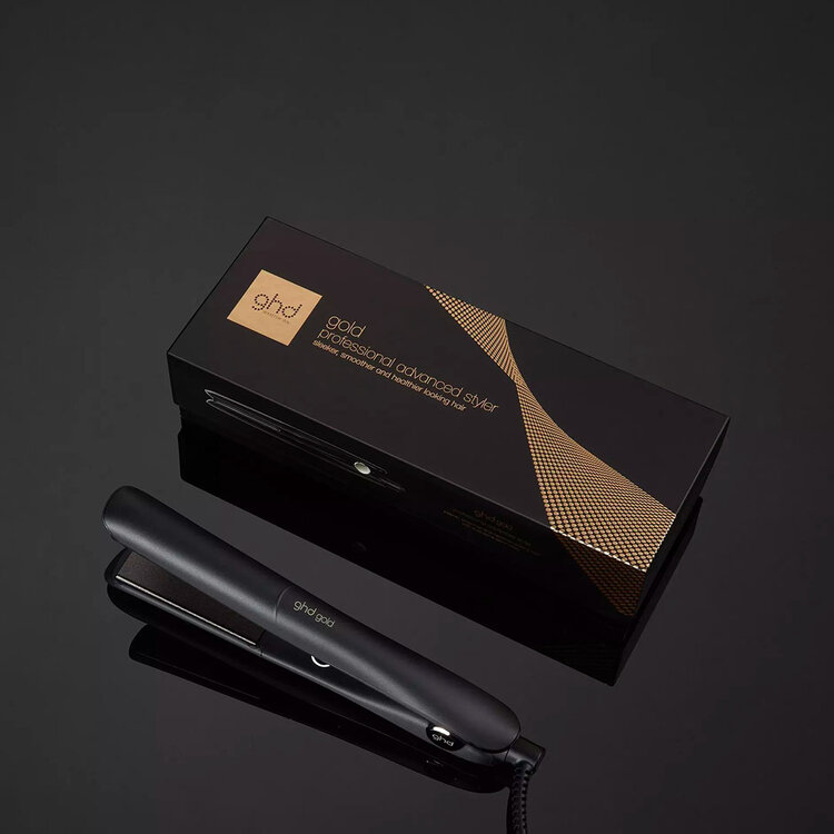 GHD Good Hair Day Gold | Flat Iron Advanced Styler (1") — Smooth & Shine