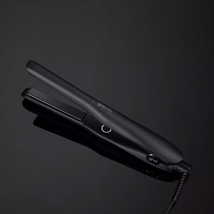 GHD Good Hair Day Mini | Slim Plate Flat Iron Styler (0.5") — Detail & Touch-Up