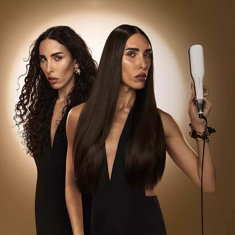 GHD Good Hair Day Chronos Max | Fer Plat Plaques Larges (2 po) — Lissage Rapide Cheveux Longs & Épais