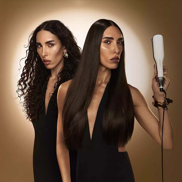 GHD Good Hair Day Chronos Max | Fer Plat Plaques Larges (2 po) — Lissage Rapide Cheveux Longs & Épais