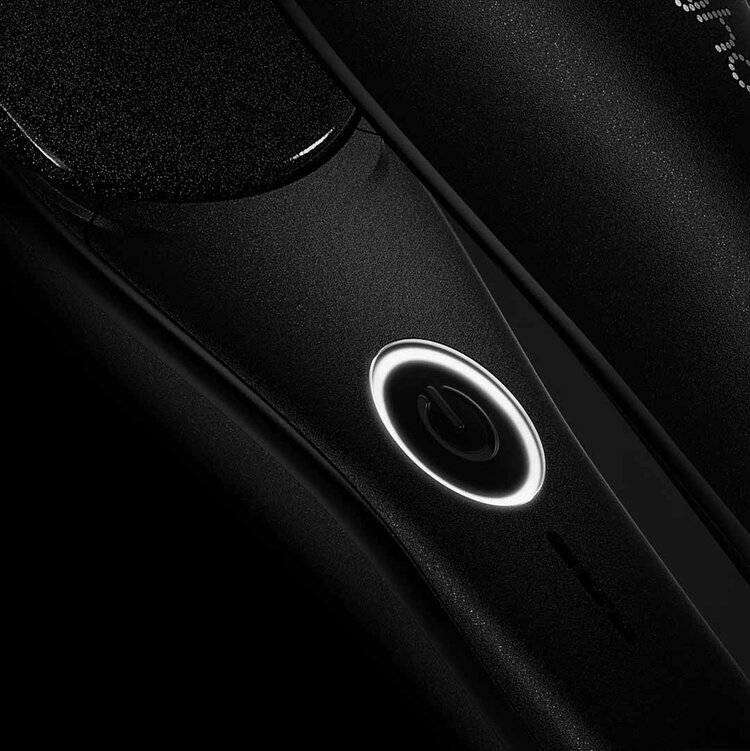 GHD Good Hair Day Chronos Max | Wide Flat Iron Styler (2") — Fast Smoothing For Long & Thick Hair