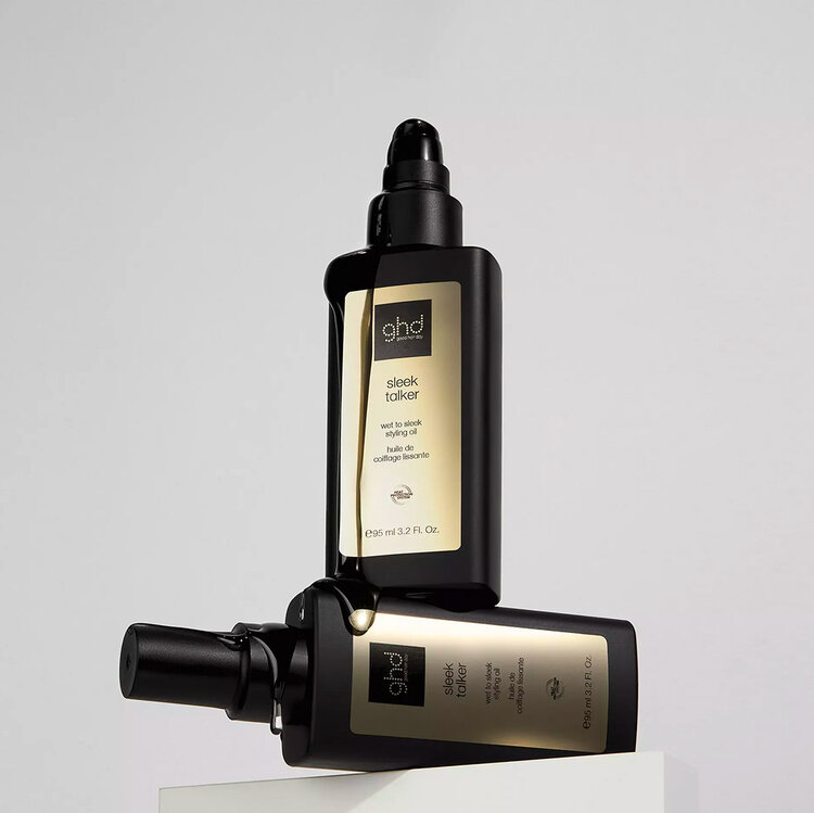 GHD Good Hair Day Sleek Talker | Wet To Sleek Styling Oil (95 ml / 3.2 oz)