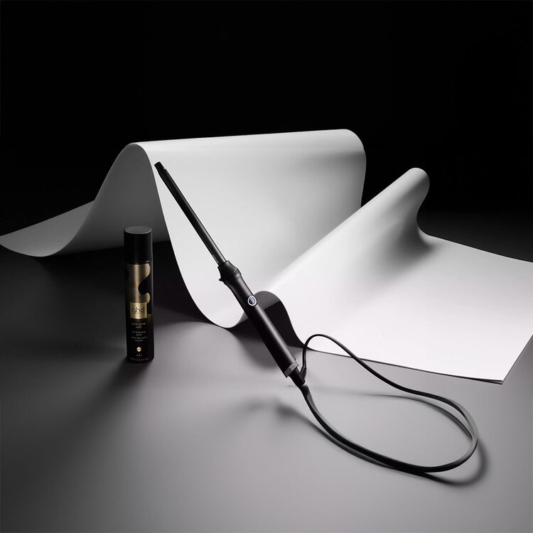 GHD Good Hair Day Curve Wand | Fer À Friser Sans Pince Boucles Serrées (0.5 po) — Tige Mince