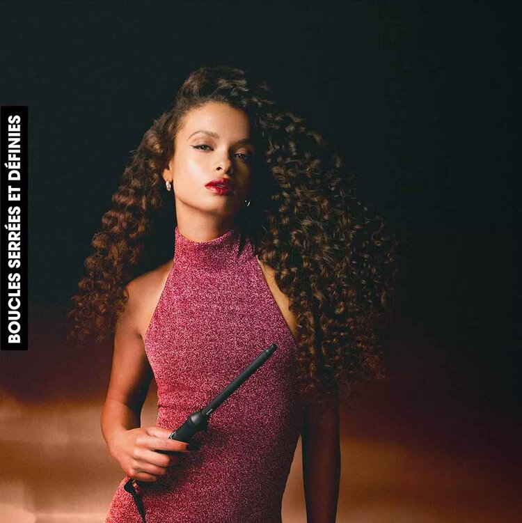 GHD Good Hair Day Curve Wand | Tight Curls Thin Wand (0.5") — Defined Tight Curls