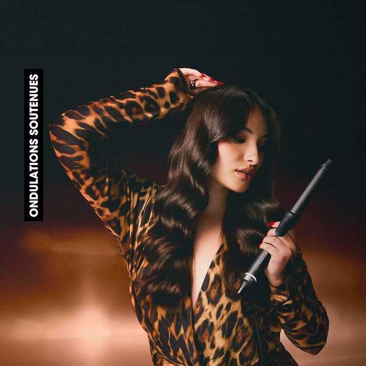 GHD Good Hair Day Curve Tong | Clip Curling Iron — Classic Curls & Smooth Finish