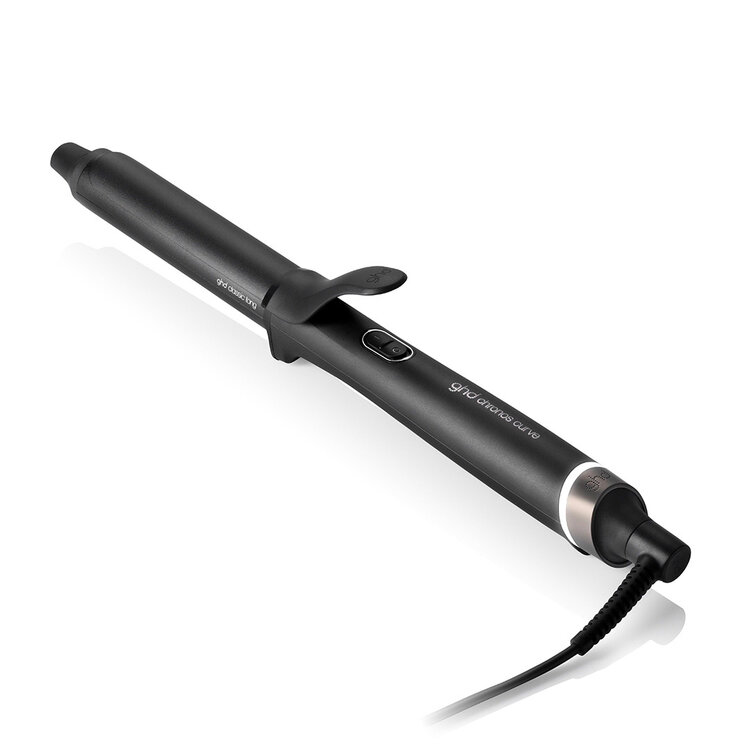 GHD Good Hair Day Curve Tong | Clip Curling Iron — Classic Curls & Smooth Finish