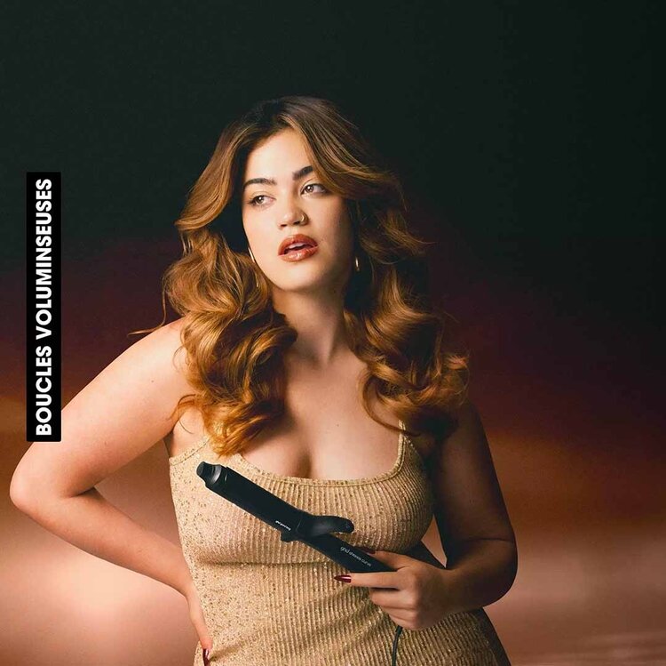 GHD Good Hair Day Curve Tong | Fer À Friser Avec Pince — Boucles Classiques & Fini Brillant