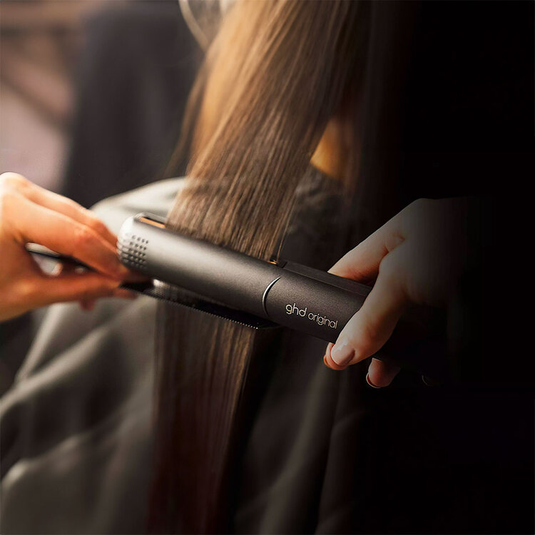 GHD Good Hair Day Original | Flat Iron Styler (1") - Classic Smoothing & Shine