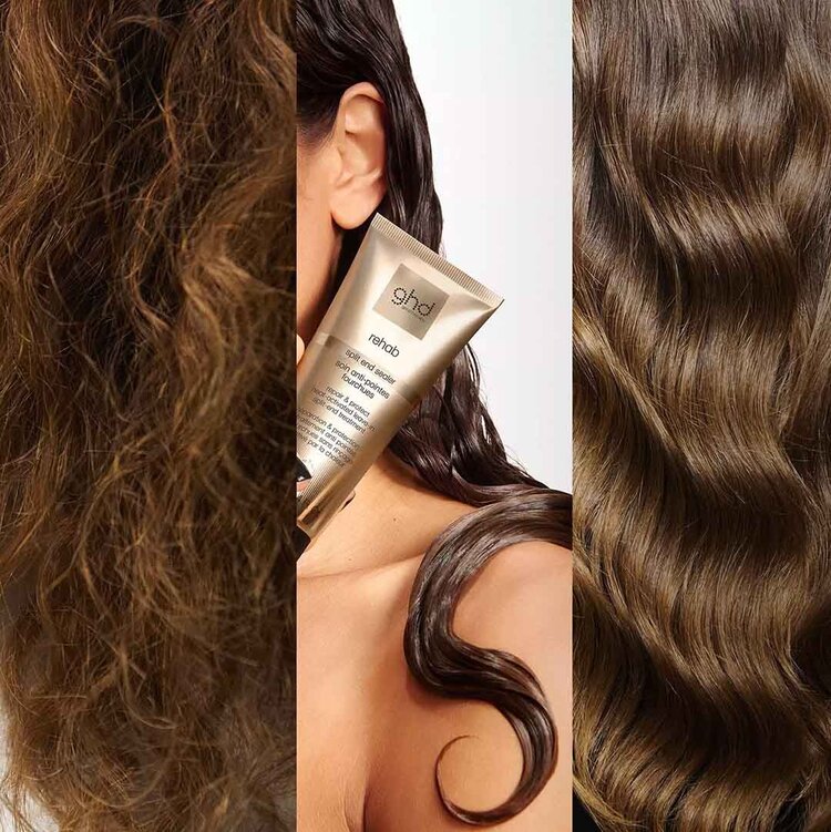 GHD Good Hair Day Rehab | Soin Anti Pointes Fourchues (100 ml / 3.4 oz) -Crème