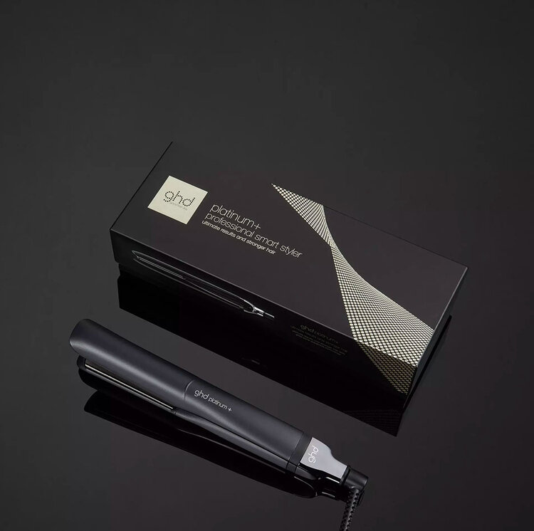 GHD Good Hair Day Platinum+ | Flat Iron Smart Styler (1") — Smooth, Shiny Results