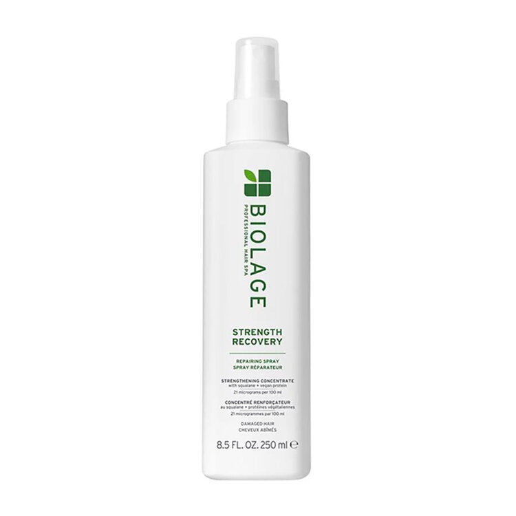BIOLAGE Professional Hair Spa Biolage | Strength Recovery | Spray Réparateur Renforçateur (250 ml / 8.5 Oz) - Réparation & Protection