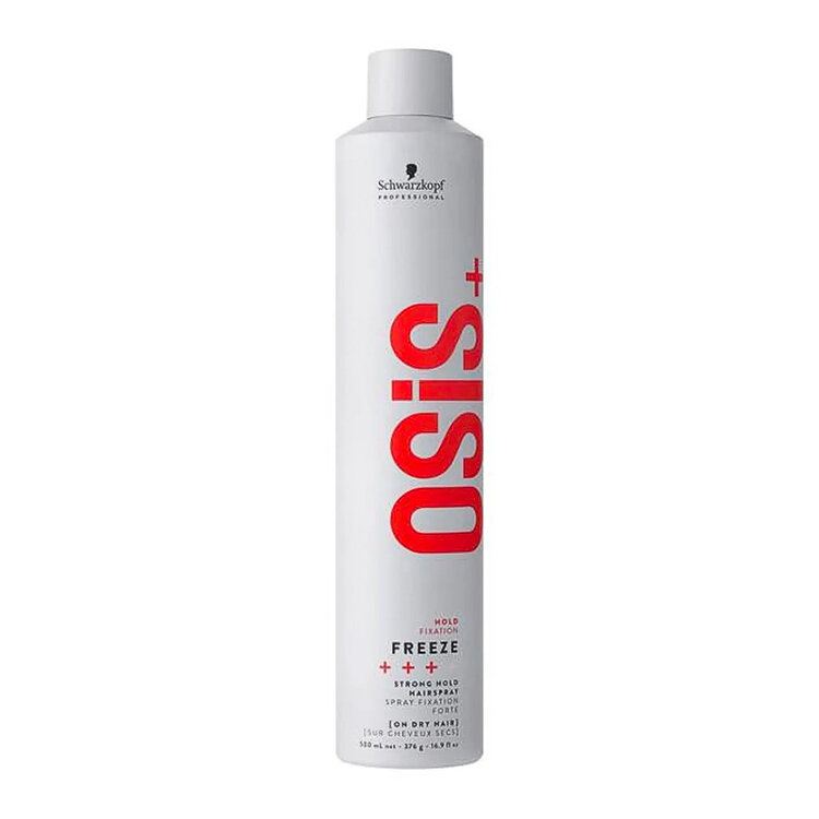 SCHWARZKOPF OSIS+ Freeze | Spray Fixation Moyenne - Tenue Contrôlée & Fini Propre