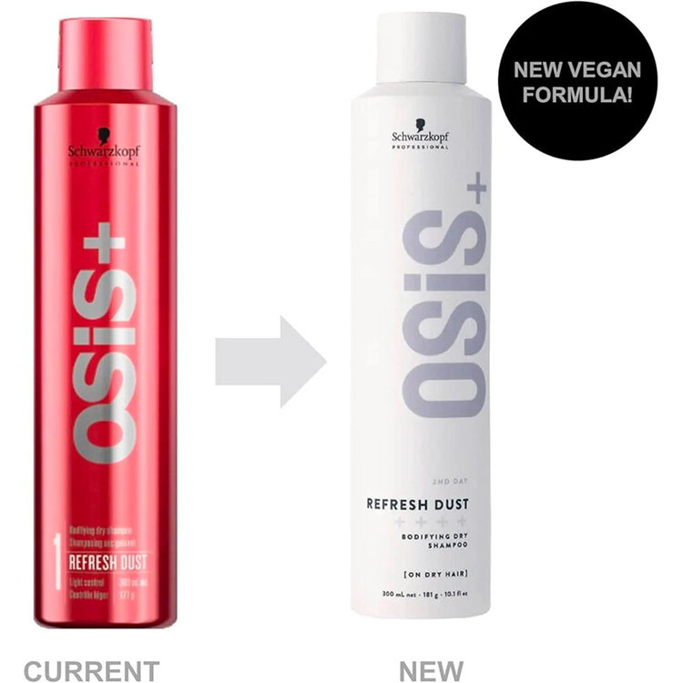 SCHWARZKOPF OSiS+ 2nd Day Refresh Dust | Bodifying Dry Shampoo — Fresh Roots