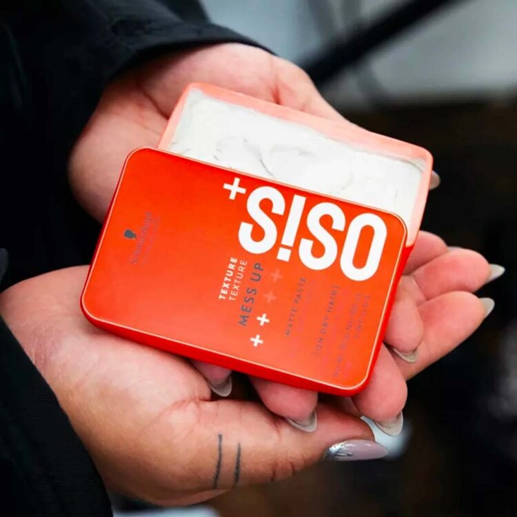 SCHWARZKOPF OSiS+ Mess Up | Pâte Matifiante (100 Ml / 3.38 Oz) — Texture Mate & Look Décoiffé