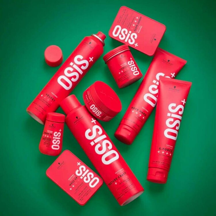 SCHWARZKOPF OSiS+ Mess Up | Mattifying Paste (100 Ml / 3.38 Oz) — Matte Texture & Messy Look