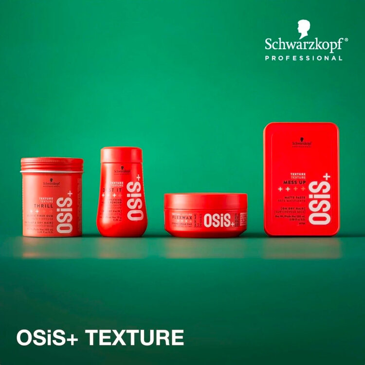SCHWARZKOPF OSIS+ Flexwax | Cire-Crème Ultime (85 ml / 2.8 oz) – Texture souple et tenue modulable
