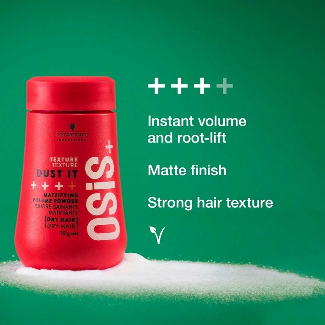 OSIS+ Dust It | Poudre Gainante Matifiante (10 g / 0.35 oz) – Volume instantané et fini mat